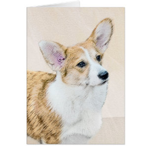 Pembroke Welsh Corgi Painting - Original Dog Art