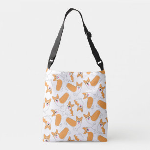 Pembroke Welsh Corgi Pattern Crossbody Tas