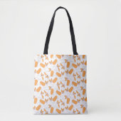 Pembroke Welsh Corgi Pattern Draagtas (Voorkant)