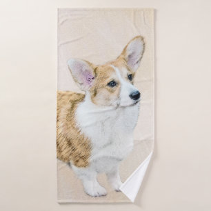 Pembroke Welsh Corgi Peinture - Chien d'art origin