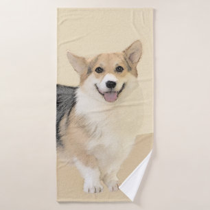 Pembroke Welsh Corgi Peinture - Chien d'art origin