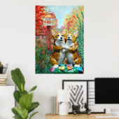 Pembroke Welsh Corgi Poster Imprimer (Bureau à domicile)
