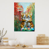 Pembroke Welsh Corgi Poster Imprimer (Cuisine)