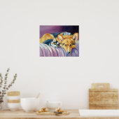Pembroke Welsh Corgi Poster Imprimer (Cuisine)