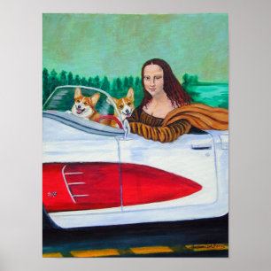 Pembroke Welsh Corgi Poster Imprimer