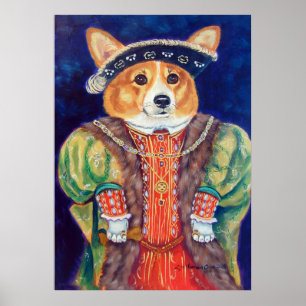 Pembroke Welsh Corgi Poster Imprimer