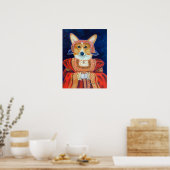 Pembroke Welsh Corgi Poster Print (Keuken)