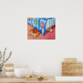 Pembroke Welsh Corgi Poster PRINT (Keuken)