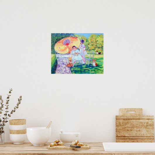 Pembroke Welsh Corgi Poster Print (Keuken)