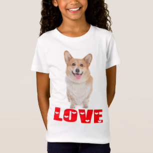 Pembroke Welsh Corgi Puppy Dog Red Love T-shirt