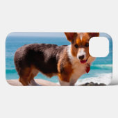 Pembroke Welsh Corgi puppy staand op tafel Case-Mate iPhone Case (Achterkant (horizontaal))