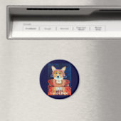 Pembroke Welsh Corgi Queen Magnets (In Situ (Lave-vaisselle))