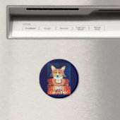 Pembroke Welsh Corgi Queen Magnets Magneet (Insitu (Vaatwasser))