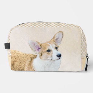 Pembroke Welsh Corgi Schilderij Rood Originele Hon Toilettasje