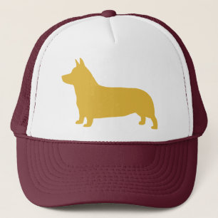 Pembroke Welsh Corgi Silhouette Trucker Pet