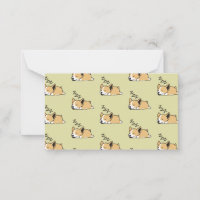 Pembroke Welsh Corgi Sleeping Hondenliefhebber ZZZ