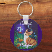 Pembroke Welsh Corgi Sleutelhanger (Voorkant)