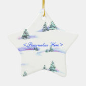 Pembroke Welsh Corgi Star Ornament (Achterkant)