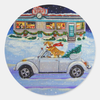 Pembroke Welsh Corgi Stickers