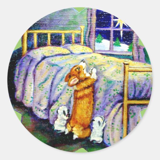 Pembroke Welsh Corgi Stickers (Voorkant)