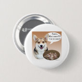 Pembroke Welsh Corgi Turkije - Button (Voorkant /achterkant)