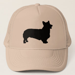 Pembroke Welsh Corgi (zwart) Trucker Pet