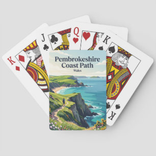 Pembrokeshire Coast Path Wales Pokerkaarten
