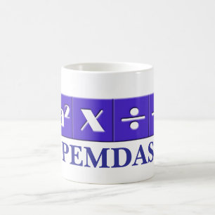 PEMDAS mathématique mug