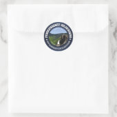 Pemigewasset Wilderness Ronde Sticker (Tas)