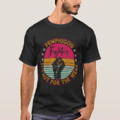 Pemigoid Awareness Retro Fighter Warrior T-shirt (Voorkant)