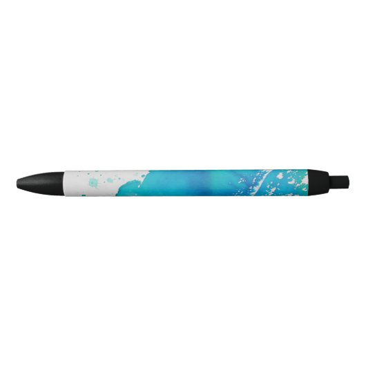 Pen Blue White Ocean Art Design (Voorkant)