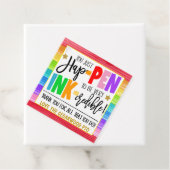 Pen Dank je cadeau Label (In situ)