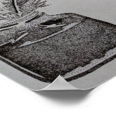 Pen en inkt, Veer en inkt, trouwveren pen Poster (Hoek)