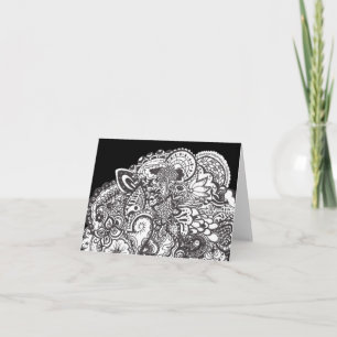 Pen- en inktbriefkaarten kaart