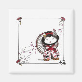 Pen Geisha Magneet (Voorkant)