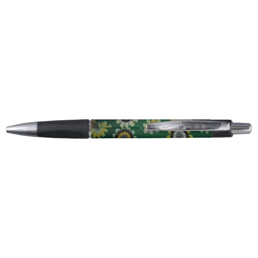 Pen, grip - Afghaans Daisy Pattern Pen (Achterkant)