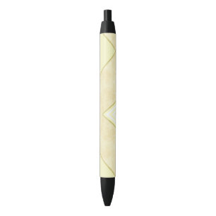 Pen Kantoor en School Pen Beige Gouden Streep