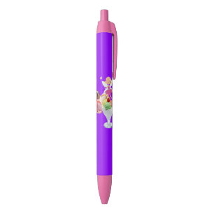 Pen Kantoor en School Pen Fairy Ice Cream Paars