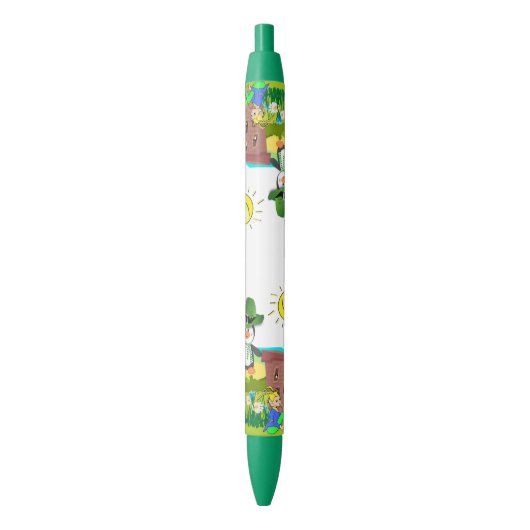 Pen Kantoor en School Pen St. Patrick's Penguin (Voorkant Verticaal)