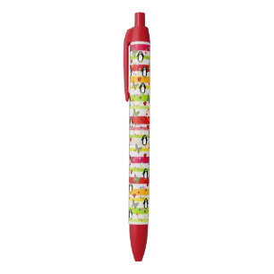 Pen Kantoor en School Pen Stripe Penguin Butterfly