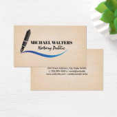 Pen Logo | Notioneel Visitekaartje (Bureau)