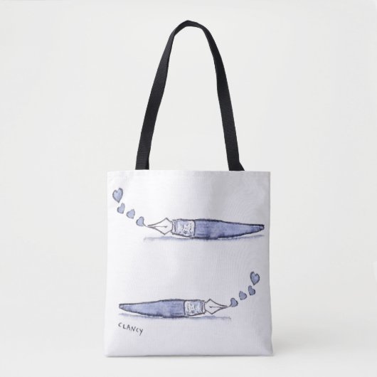 Pen Love Tote Draagtas (Voorkant)