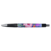 Pen met drie kleurengerberas (Voorkant)