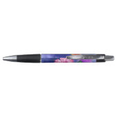 Pen met drie kleurengerberas (Achterkant)