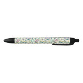 Pen met patroon van wilde bloemen (Bodem)