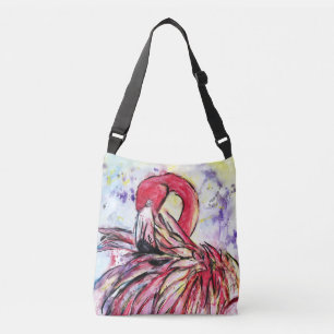 Pen met roze crossbody tas
