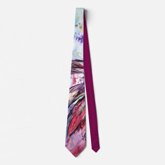 Pen met roze stropdas (Voorkant)
