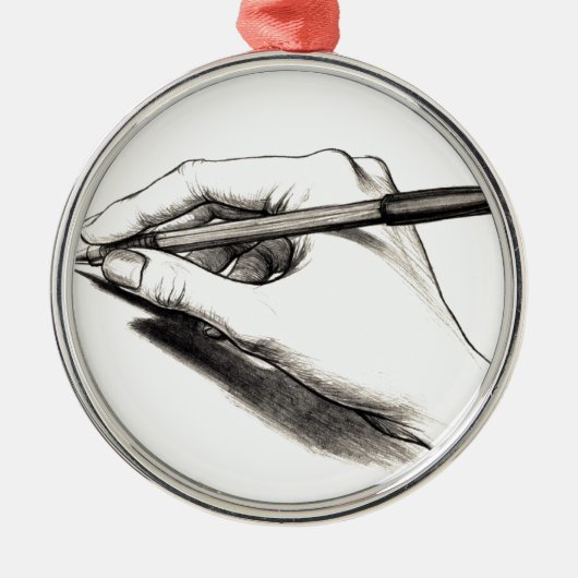 Pen Metalen Ornament (Voorkant)