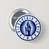 Pen-netwerk oprichten ronde button 5,7 cm (Voorkant /achterkant)