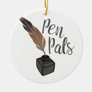 Pen Pals Keramisch Ornament